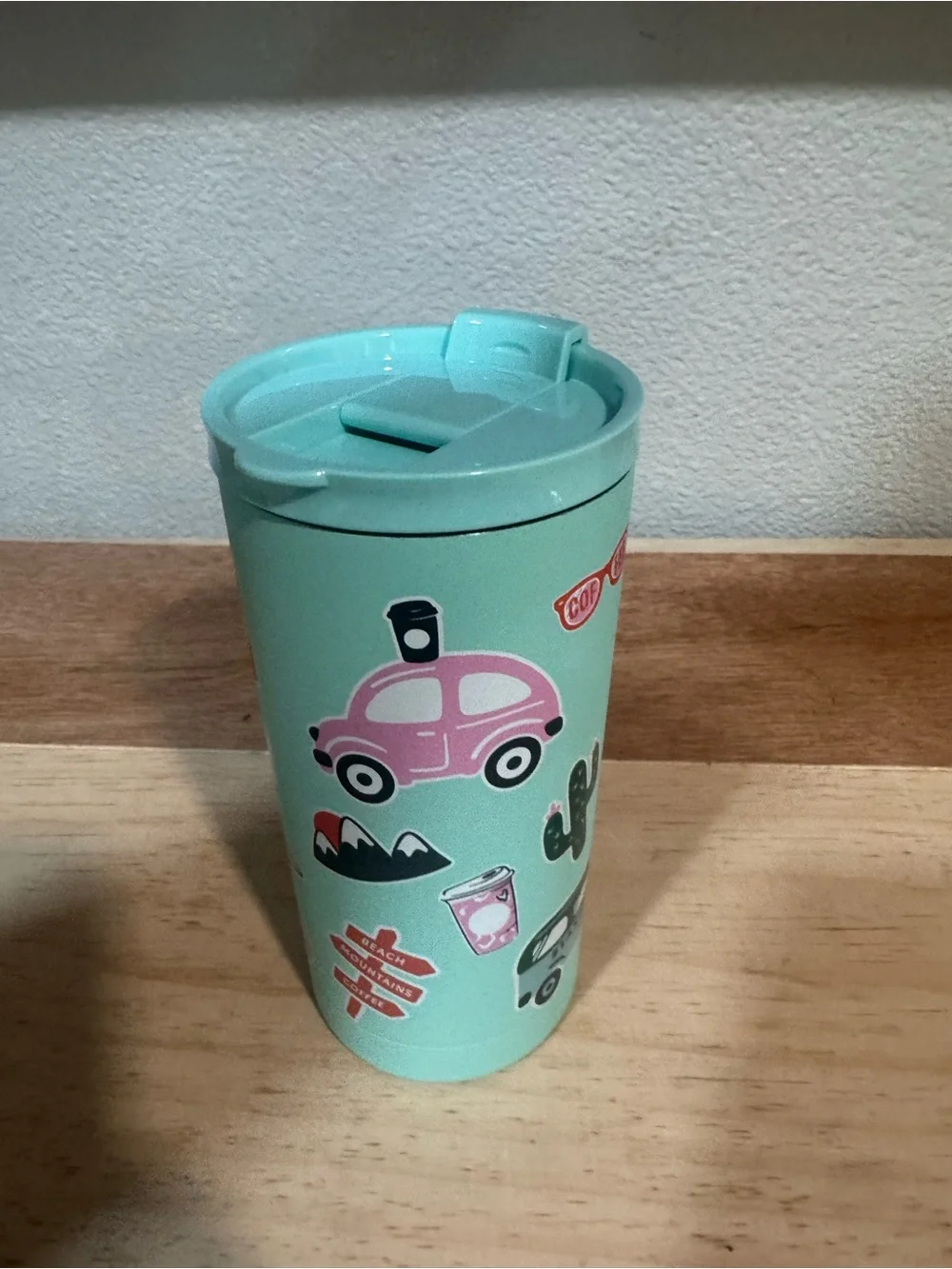 Starbucks Road Trip Collection 2026 SS Sticker Tumbler 16oz